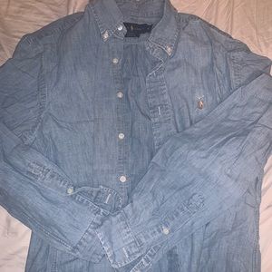 Men’s Denim Button Down